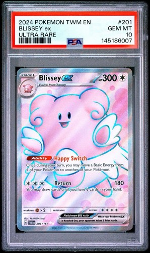Blissey ex graded PSA 10 for sale on eBay