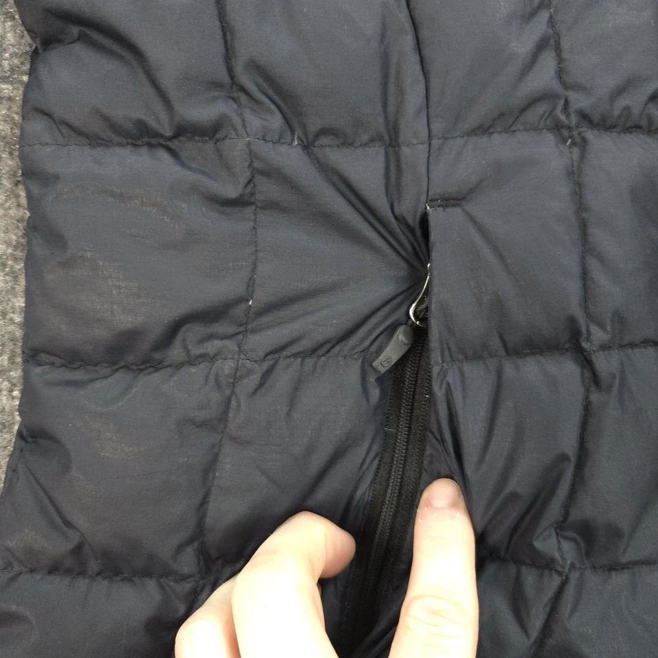 Marmot Jacket Womens Large Black 700 Fill Quilted Puffer Hiking Climb Outdoors - Image 3 of 4