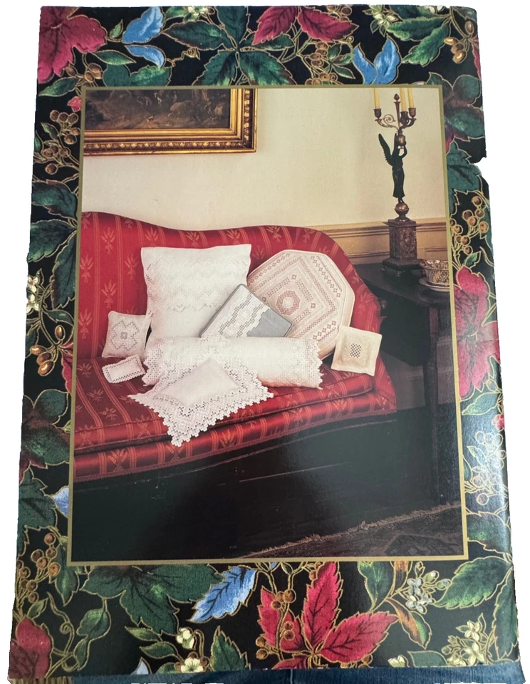 Hardanger Pillows Pattern Booklet for Simply Love Signed by Janice Love - Image 4 of 4