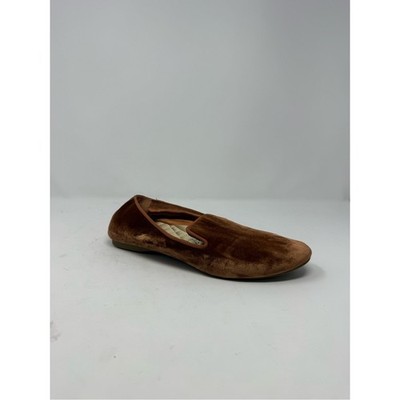 Birdies Heron Crushed Velvet Smoking Flat Size 8.5