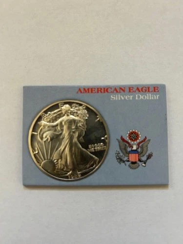 1989 Silver Eagle $1 Dollar 1oz Uncirculated .999