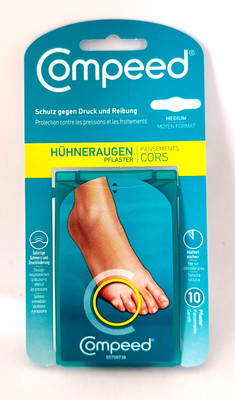 Compeed Hühneraugenpflaster - Medium, 10 Stück