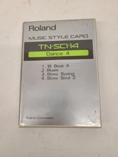 Roland Music Style Card TN-SC1-14 Dance 4
