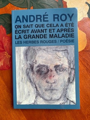 ON SAIT QUE CELA A ÉTÉ ÉCRIT AVANT ET APRÈS LA GRANDE MALADIE, par André Roy /FR