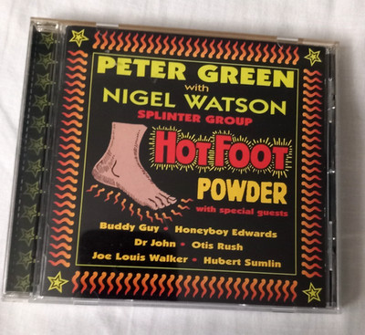 PETER GREEN SPLINTER GROUP NIGEL WATSON CD 2000 Album HOT FOOT POWDER Blues