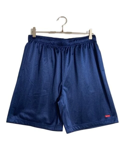 Supreme 24SS Petite Boîte Baggy Mesh Short Homme Marine Léger Confortable