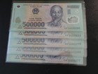 2022 VIETNAM 500,000 Dong polymer Banknote -UNC- Semisolid 2 (price per note.)