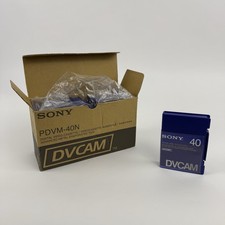 Sony DV DVCAM Tapes PDVM-40N Box x10 - New Old Stock