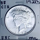 1922 D BU GEM PEACE SILVER DOLLAR UNC MS+ GENUINE U.S. MINT RARE COIN 9906