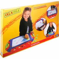 Creathek Magnet Maltafel Mit 4 Stempel Malen Tafel Zaubertafel Kinder Ab 3 Jahre