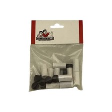 Package of 10 - Game Room Guys 12mm Ferrules and Le Professionnel Tips