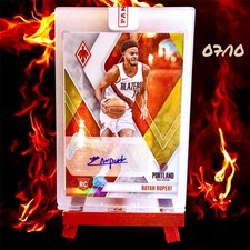 2023-24 Panini Phoenix Rayan Rupert True RC Gold 07/10 Redemption Autograph POR