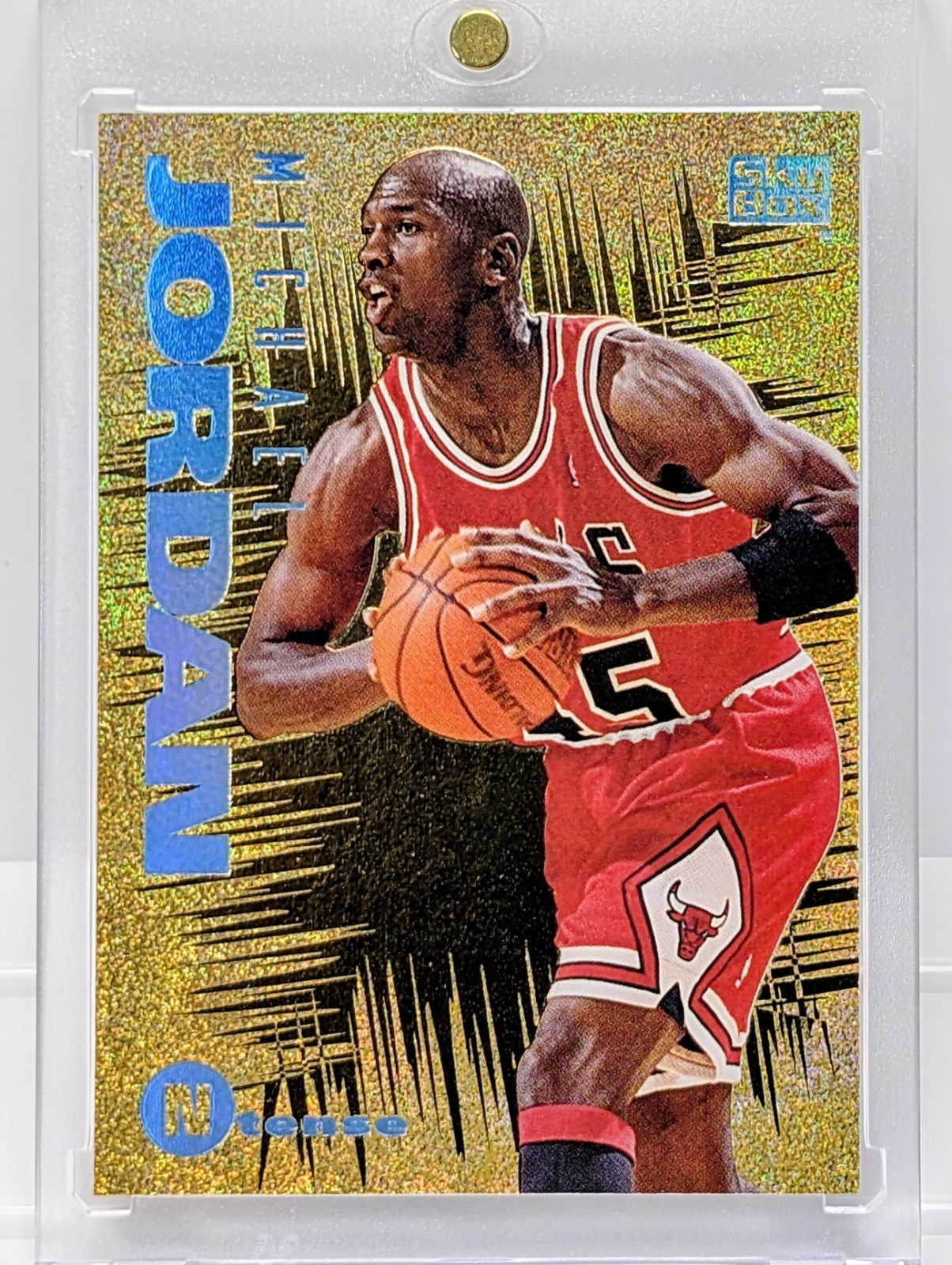 1994-95 Skybox 🏀 #3  MICHAEL JORDAN🐐Emotion - Ntense SSP 👀📈💰🏦 SHIPS FREE!