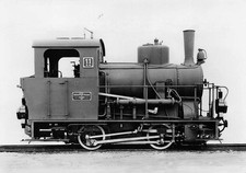 Réel Photo Ak 2001 Voie Étroite Locomotive Numéro 11 Bn2t Esslingen 1913