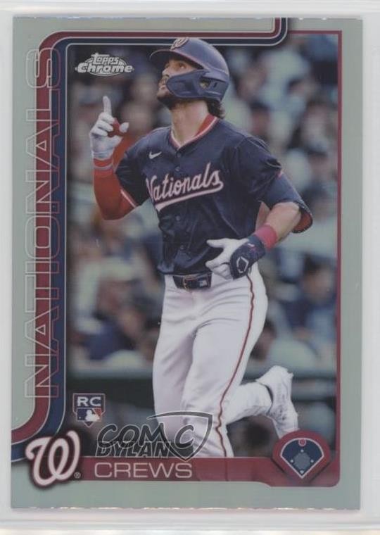 2025 Topps Chrome Refractor Dylan Crews #146 2s2
