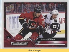 2016-17 Upper Deck Compendium Red Lance Bouma #43 READ 0x1