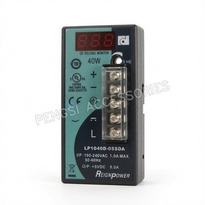 1PC LP1040D-05SDA rail type switching power supply 40W5V8A PLC Control