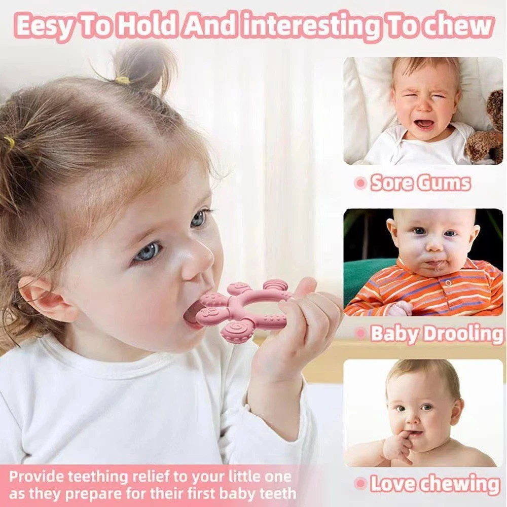 Teething Relief Toy for Baby Sore Gums and Oral Stage Sensory Play and Learning
Opens in a new windo
