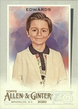 2020 Topps Allen and Ginter #284 Julian Edwards - BB