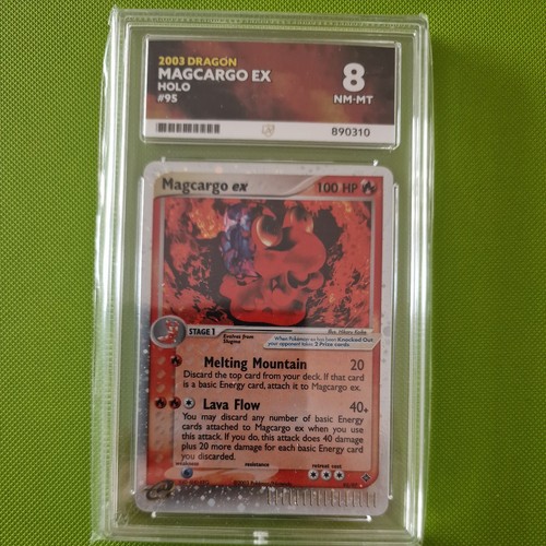 Magcargo ex graded ACE 8 for sale on eBay