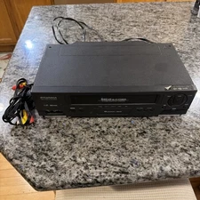 Sylvania KVS600A 4-Head Hi-Fi Stereo VHS Player Tested Working NO remote