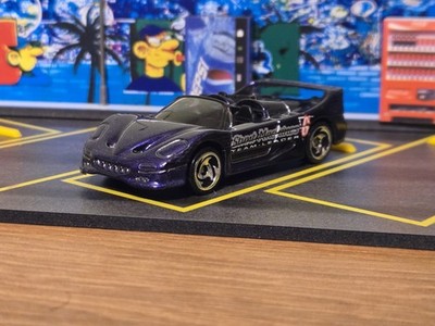 Hot Wheels HW 1996 G-FORCE Stunt Machines Ferrari F50 Purple