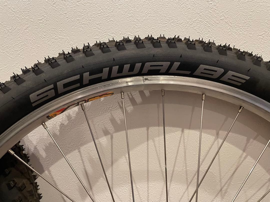 OLD MTB 26インチホイール タイヤ付 ZAC19 SCHWALBE スプロケ無】OLD MTB 26 ホイール タイヤSCHWALBE ZAC19 【公式通販】