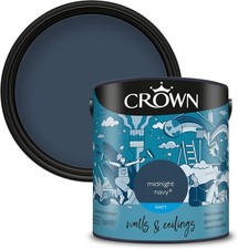 Crown Matt Emulsion Paint | Interior Wall & Ceiling Paint All Colours