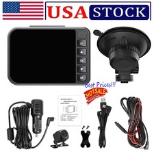 For A4 Dash Cam Front and Rear 4K Dash Camera, 2.4GHz WiFi, 2" Touch Screen