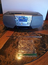 Sony CFD -V5 Am/Fm Cassette/DVD Player Not Working/Parts read condition descrip