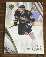 Peter Bondra 3/5 - 2023 Upper Deck Ultimate Collection - Legends Black #88 SSP