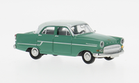 Opel KapitäN, GrüN, 1956, H0 Auto Modell 1:87, Brekina 20886