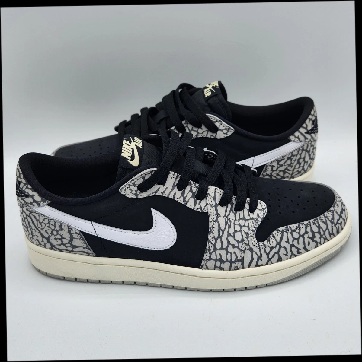 Jordan 1 Retro OG Low Black Cement for Sale | Authenticity