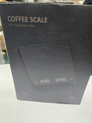 Digitale Kaffeewaage mit Timer, Typ-C wiederaufladbare Espressowaage
