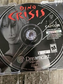 Dino Crisis - Sega Dreamcast DC Game and Manual