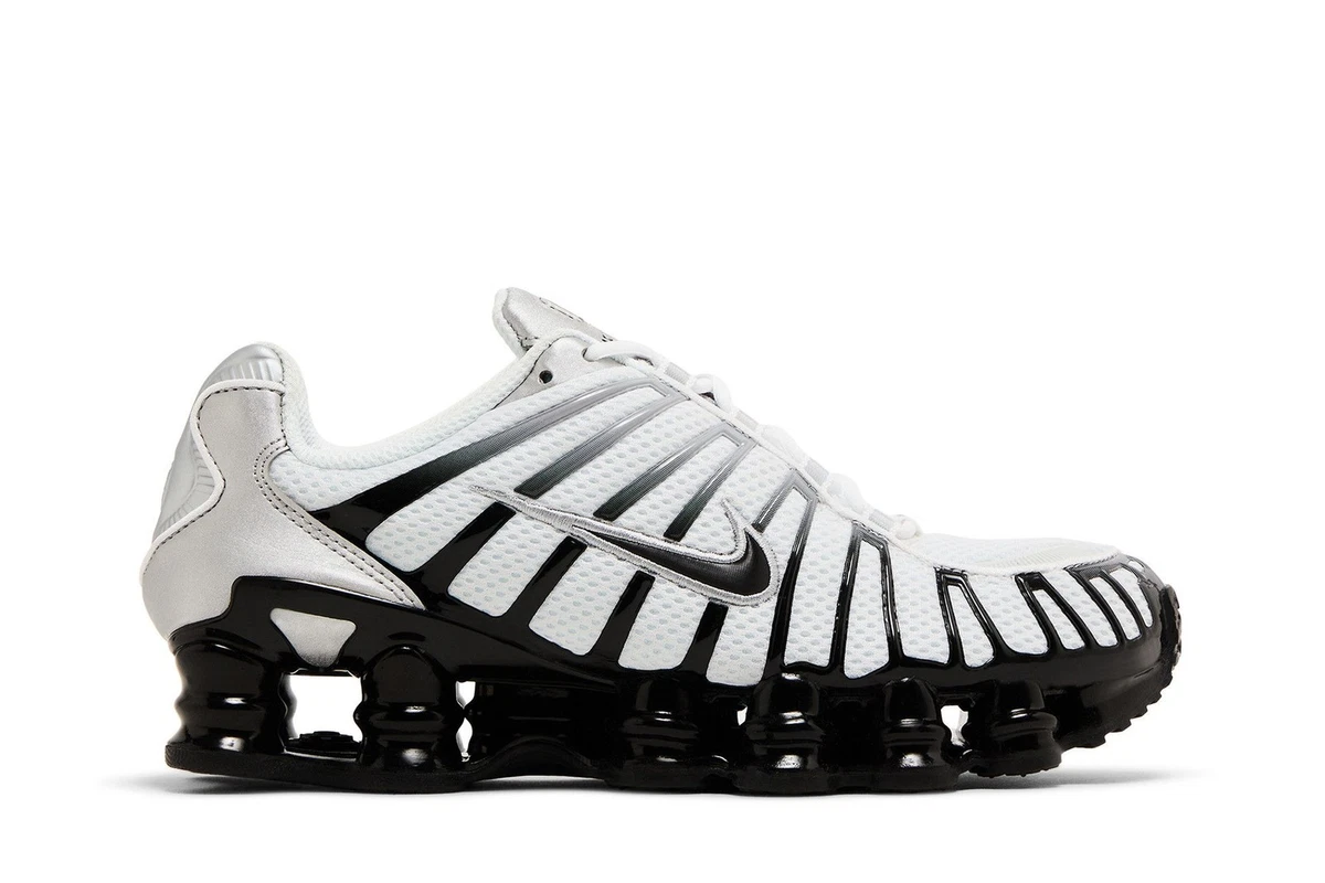 Nike Shox TL Metallic Silver Black W for sale | eBay