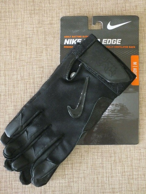 nike batting gloves black