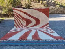 Moroccan rug Handmade wool rug Large area rug Beni ourain Berber rug Tapis berbe