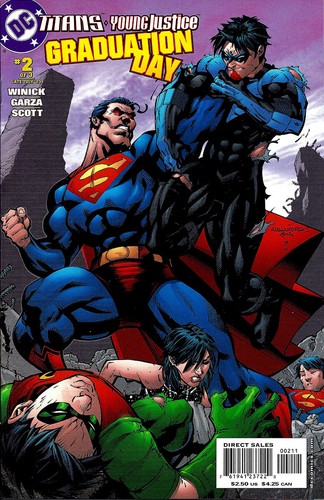 TITANS YOUNG JUSTICE GRADUATION DAY #1-3, Full Set, ALE GARZA, NM New (2003) DC - Picture 3 of 4