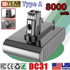 8Ah For Dyson DC31 Battery DC34 DC35 DC45 DC44 Type A Animal Vacuum Sony Cell