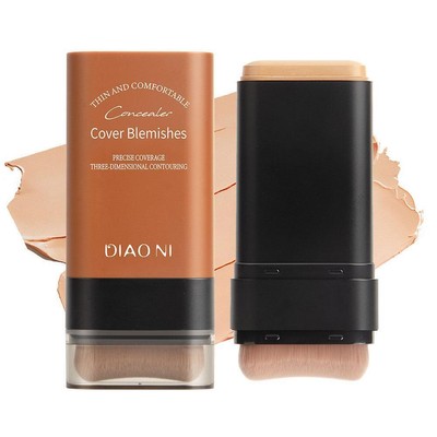 Velvet Matte Foundation Stick Hydrating Lightweight Concealer Foundatio丨DE