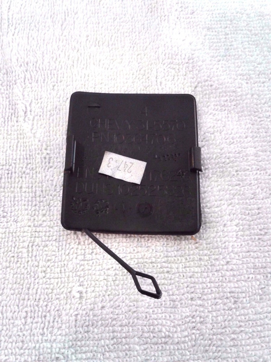 2000-2013 GM Spare Wheel Carrier Lock Cover 12476330 2000-2013 GM Spare Wheel Carrier Lock Cover 12476330
