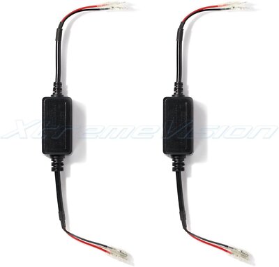 H1 / H7 H4/9003 XtremeVision LED Anti Flicker Capacitors -Error Code...