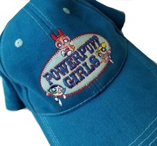 Vintage 2000s The Powerpuff Girls Blue Baseball Cap