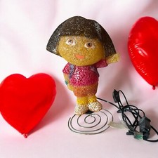 Dora the Explorer Lamp 10 inch Tabletop Eva Nightlight Popcorn Material Works