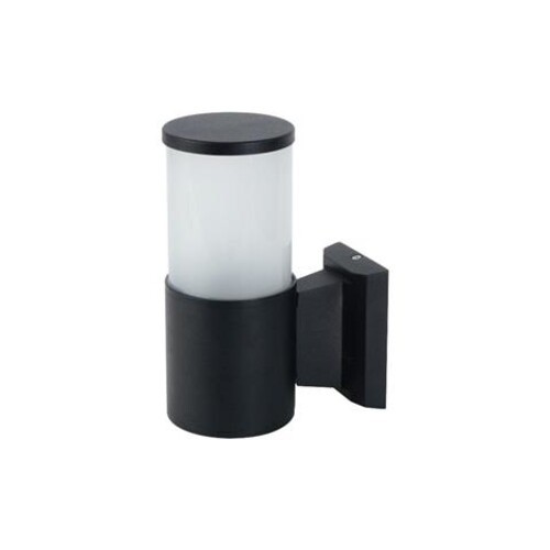 Applique Kavak-2 Noir E27 60W en métal robuste pour couloir chic