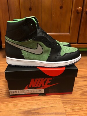 Jordan 1 Retro High Zoom Air Zen Green CK6637-002 Men s Size 11 New SHIPS NOW!