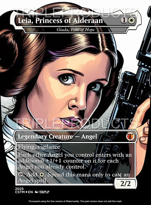Giada, Font of Hope - Custom Art Playtest card for MTG - Commander