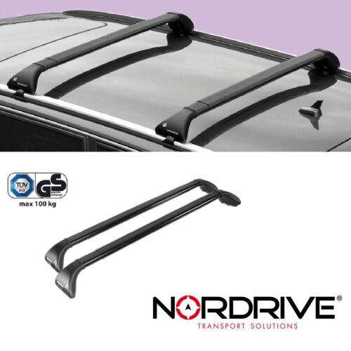 Barres de toit design NORDRIVE Snap acier barres de toit pour Mercedes Benz GLC X253 - Photo 1/12