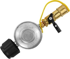 Magula Propane Quick Connect Adapter,1/4 in Propane Gas Grill Regulator with Qui